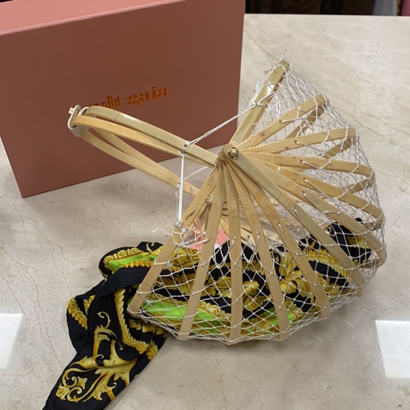 CULT GAIA ZADIE BAG IN NATURAL LUXURY DESIGNER PIECE OS - Picture 13 of 14